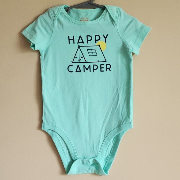 Jumping Beans "Happy Camper" Bodysuit/Onesie Size 24 Months - Picture 1 of 6